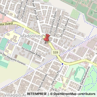 Mappa Via Emilia Ovest, 451, 47039 Modena, Modena (Emilia Romagna)