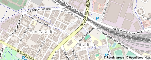 Mappa Módena