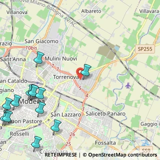 Mappa Via Papa Giovanni XXIII, 41122 Modena MO, Italia (3.33692)