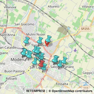 Mappa Via Papa Giovanni XXIII, 41122 Modena MO, Italia (1.873)