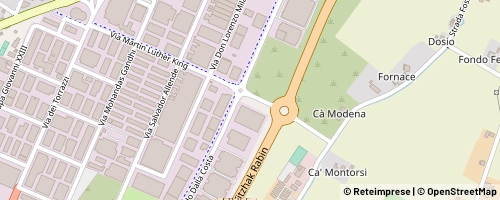 Mappa Módena