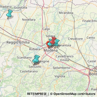 Mappa Via Carlo Borghi, 41123 Modena MO, Italia (60.89556)