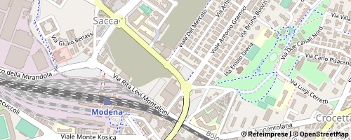 Mappa Modena