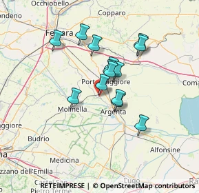 Mappa Via Donatori di Sangue, 44011 Portomaggiore FE, Italia (10.64214)