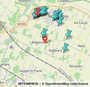Mappa Via Maestra di Rubbiara, 41015 Nonantola MO, Italia (2.163)