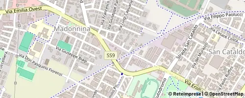 Mappa Módena