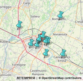 Mappa Via Repubblica Val Taro, 41122 Modena MO, Italia (4.99091)
