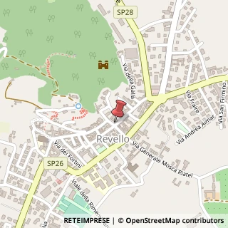 Mappa Piazza San Rocco, 26, 12036 Revello, Cuneo (Piemonte)