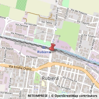 Mappa Viale della Stazione,  3, 42048 Rubiera, Reggio nell'Emilia (Emilia Romagna)