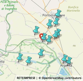 Mappa Via Celestina Bergamini Roda, 44011 Portomaggiore FE, Italia (3.64692)