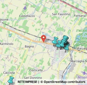 Mappa Via Giovanni Guareschi, 42122 Bagno RE, Italia (1.99545)