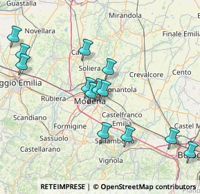 Mappa Via Don Lorenzo Milani, 41122 Modena MO, Italia (16.19538)