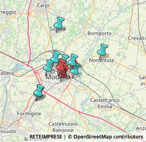 Mappa Via Don Lorenzo Milani, 41122 Modena MO, Italia (4.95308)