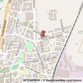 Mappa Corso Lazzaro Isoardi, 40, 12038 Savigliano, Cuneo (Piemonte)