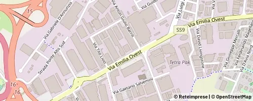 Mappa Modena