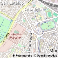 Kaart Modena