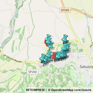 Mappa Via Volontari del Soccorso, 12037 Saluzzo CN, Italia (0.76667)
