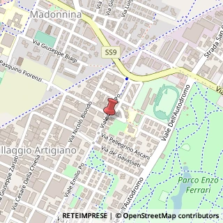Mappa Viale Emilio Po, 211, 41126 Modena, Modena (Emilia Romagna)