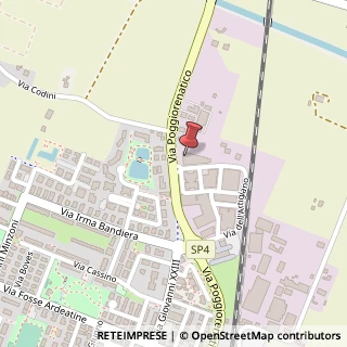 Mappa Via dell'Artigiano, 5, 40016 San Giorgio di Piano, Bologna (Emilia Romagna)