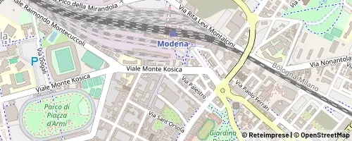 Mappa Modena
