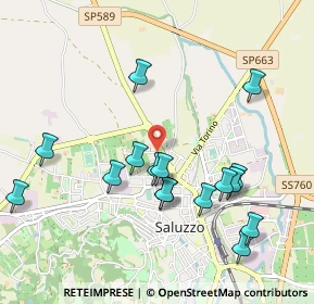Mappa Corso Aldo Moro, 12037 Saluzzo CN, Italia (1.04188)