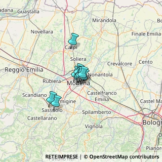 Mappa Via Lionelli Baccarini, 41122 Modena MO, Italia (5.90818)
