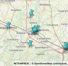 Mappa Via Dè Bonomini, 41122 Modena MO, Italia (14.63182)