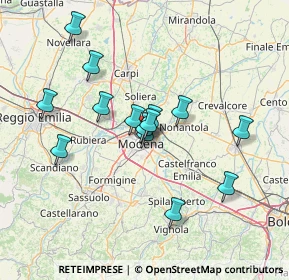 Mappa Via Dè Bonomini, 41122 Modena MO, Italia (12.52714)