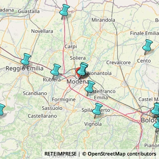 Mappa Via De' Bonomini, 41121 Modena MO, Italia (22.53143)