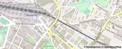 Mappa Módena