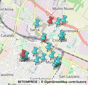 Mappa Via Dè Bonomini, 41122 Modena MO, Italia (0.9565)