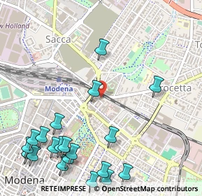 Mappa Via Dè Bonomini, 41122 Modena MO, Italia (0.735)