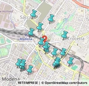 Mappa Via Dè Bonomini, 41122 Modena MO, Italia (0.5365)