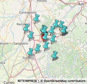 Mappa Via della Mantica, 12062 Cherasco CN, Italia (10.2205)