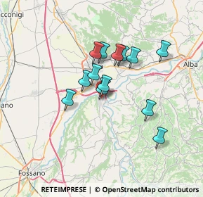 Mappa Via della Mantica, 12062 Cherasco CN, Italia (5.36308)