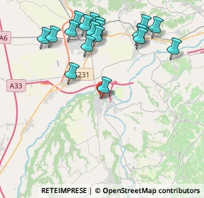 Mappa Via della Mantica, 12062 Cherasco CN, Italia (4.61556)