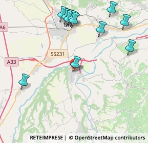 Mappa Via Baldassarre Della, 12062 Cherasco CN, Italia (4.96833)