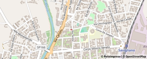 Mappa Savigliano