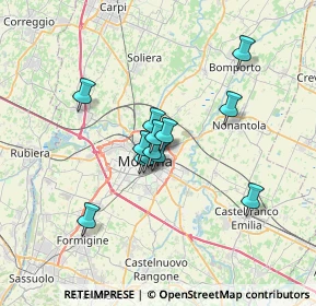 Mappa Via della Crocetta, 41122 Modena MO, Italia (4.89769)