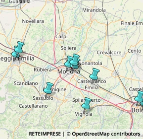 Mappa Via della Crocetta, 41122 Modena MO, Italia (26.9045)