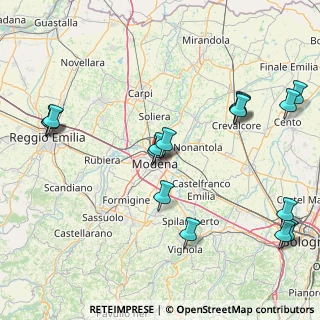 Mappa Via della Crocetta, 41122 Modena MO, Italia (19.9725)