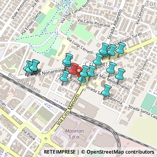 Mappa Via della Crocetta, 41122 Modena MO, Italia (0.2025)