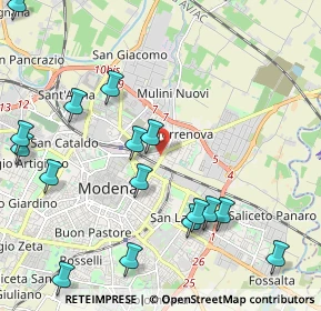 Mappa Via della Crocetta, 41122 Modena MO, Italia (2.68235)