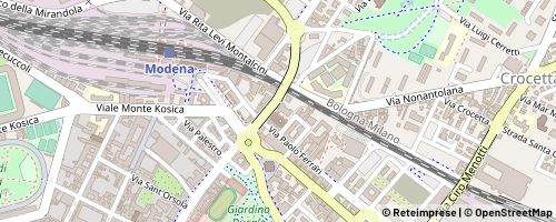 Mappa Modena
