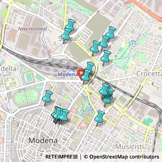 Mappa Via Bonasi, 41121 Modena MO, Italia (0.5045)