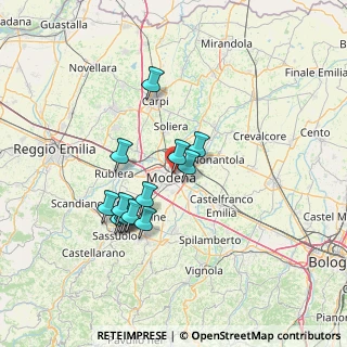 Mappa Via Bonasi, 41121 Modena MO, Italia (12.14769)