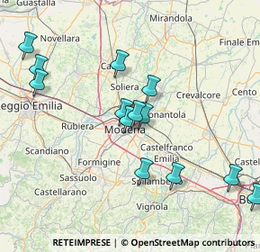 Mappa Via Crocetta, 41122 Modena MO, Italia (15.79923)