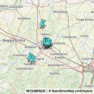 Mappa Via Crocetta, 41122 Modena MO, Italia (5.85455)