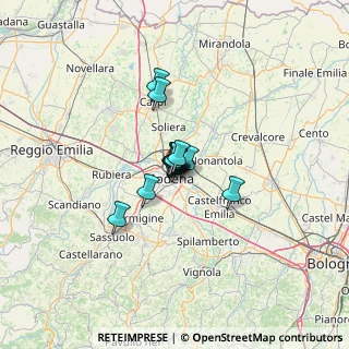 Mappa Via Crocetta, 41122 Modena MO, Italia (5.70071)