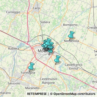 Mappa Via Crocetta, 41122 Modena MO, Italia (3.27583)